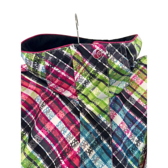 Jupa Ski Snowboard Jacket Girl's 16 Dridux Thermadux Waterproof Multicolored - Picture 4 of 11